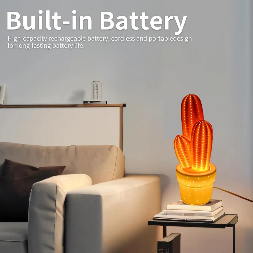 Ceramic Table Lamp Elegant Big Ambient Light for Home (9907) image 7