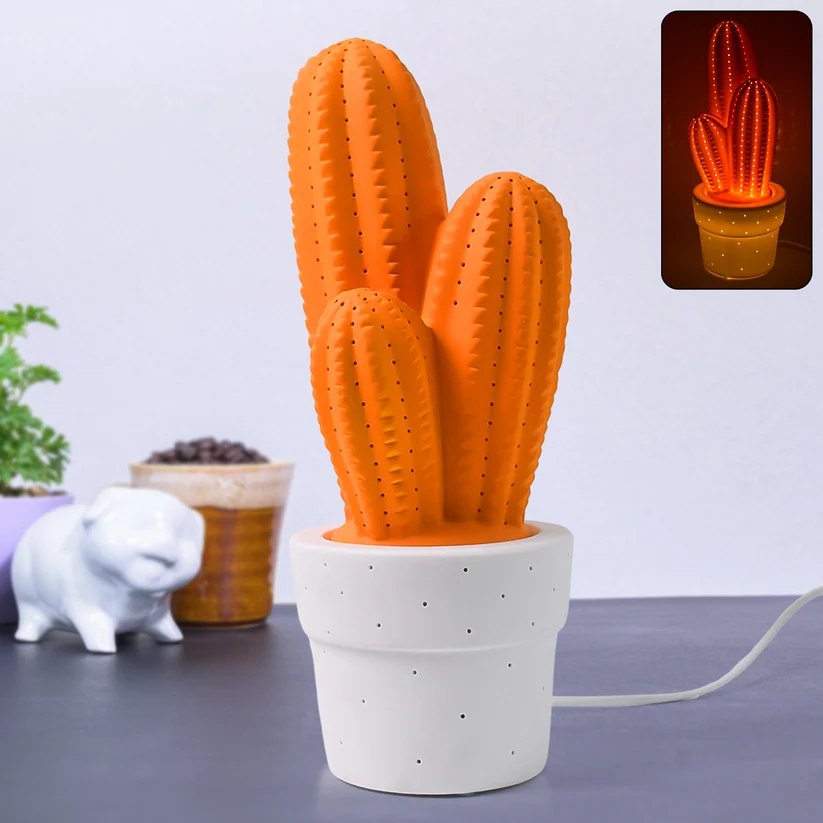 Ceramic Table Lamp Elegant Big Ambient Light for Home (9907) image 3