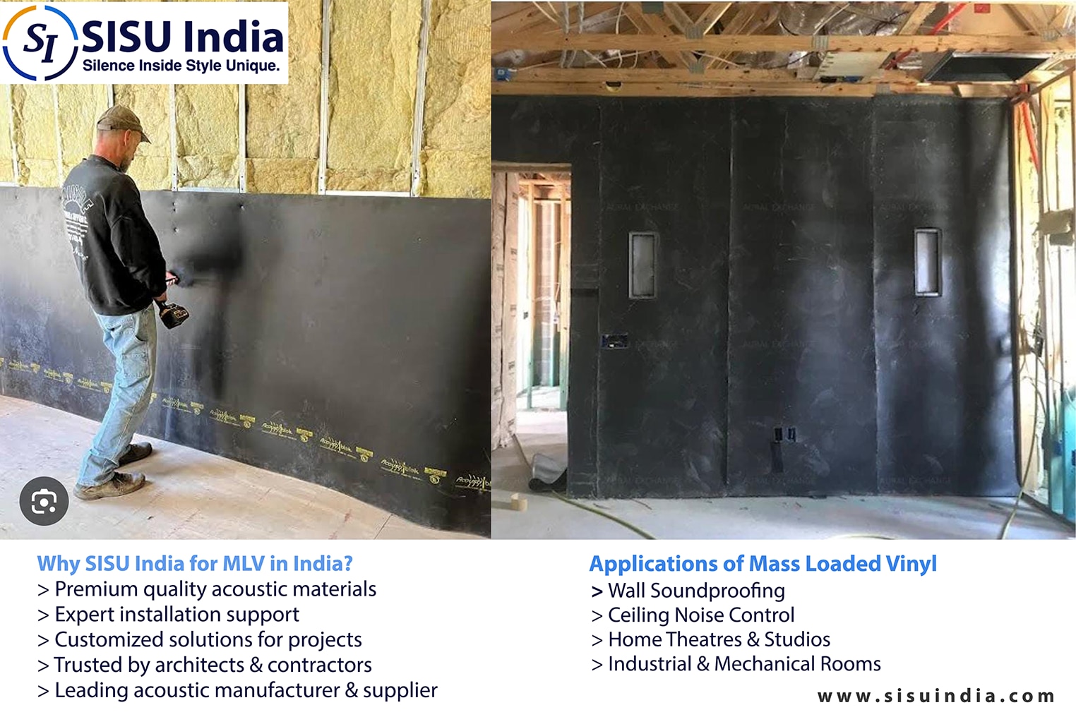 Mass Loaded Vinyl (Sound Deadening Membrane) image 2