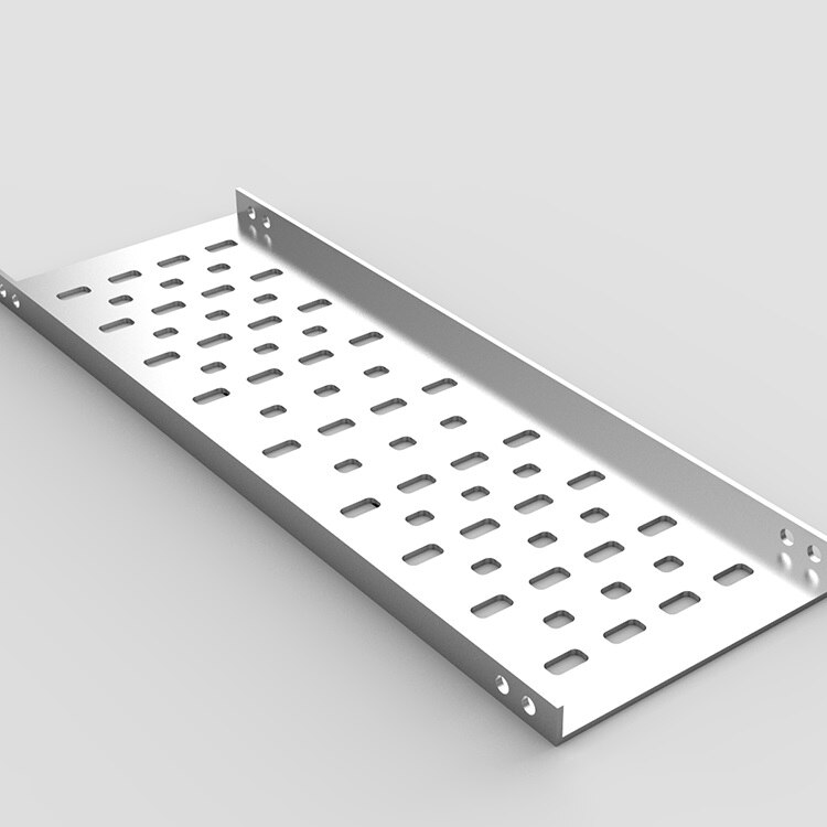 Pre-Galvanized Perforated Cable Tray image 3