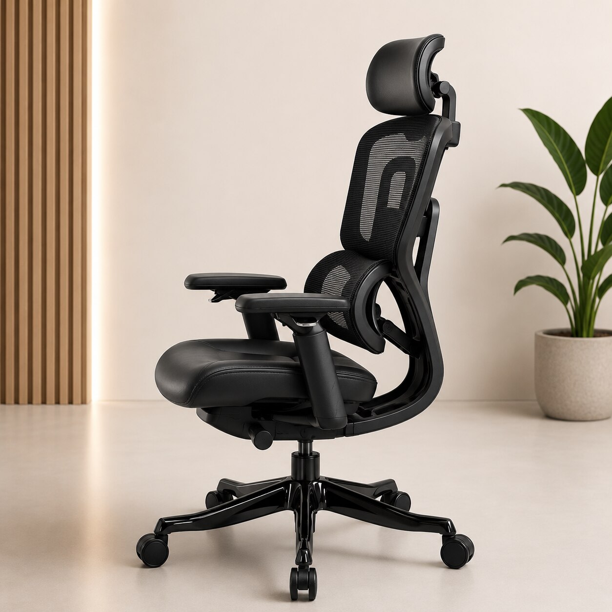 DEBONAIR LEATHER CHAIR image 4