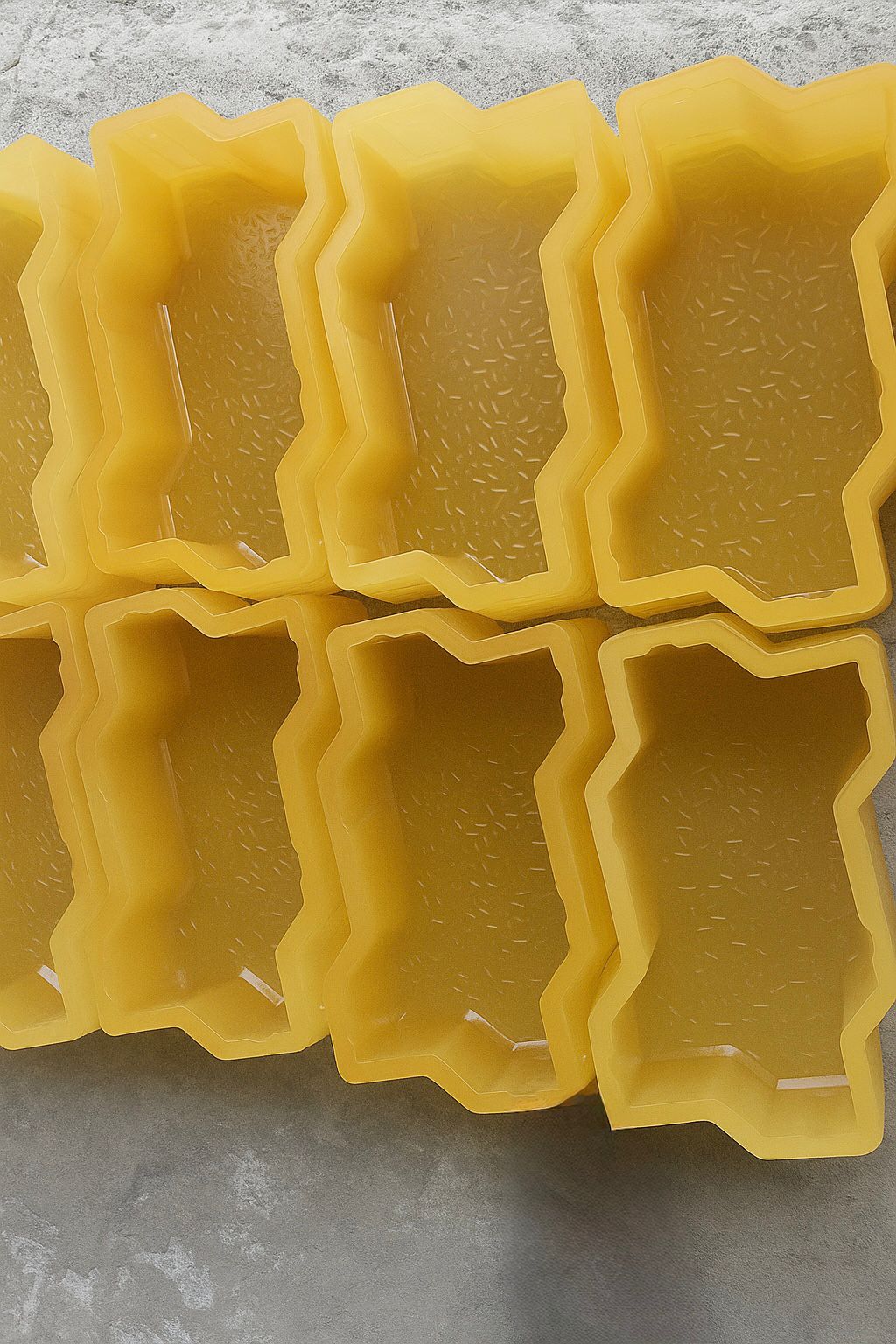 PVC ZIG ZAG PAVER MOULD image 2
