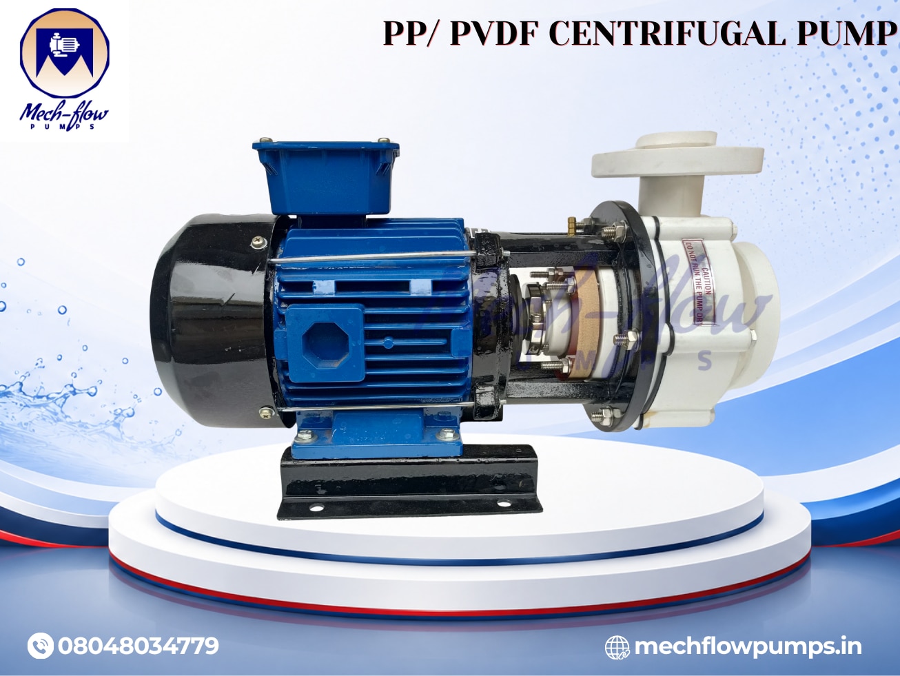 PP/ PVDF CENTRIFUGAL PUMP image 2