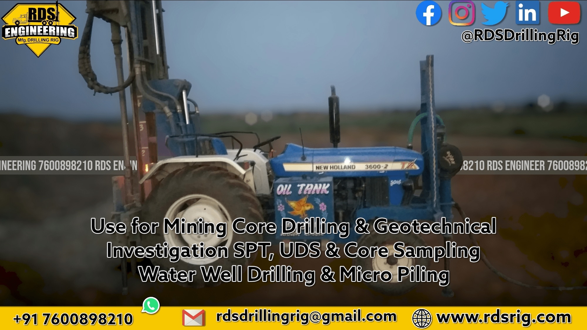 RDS-150 Tractor Mounted Rig image 3