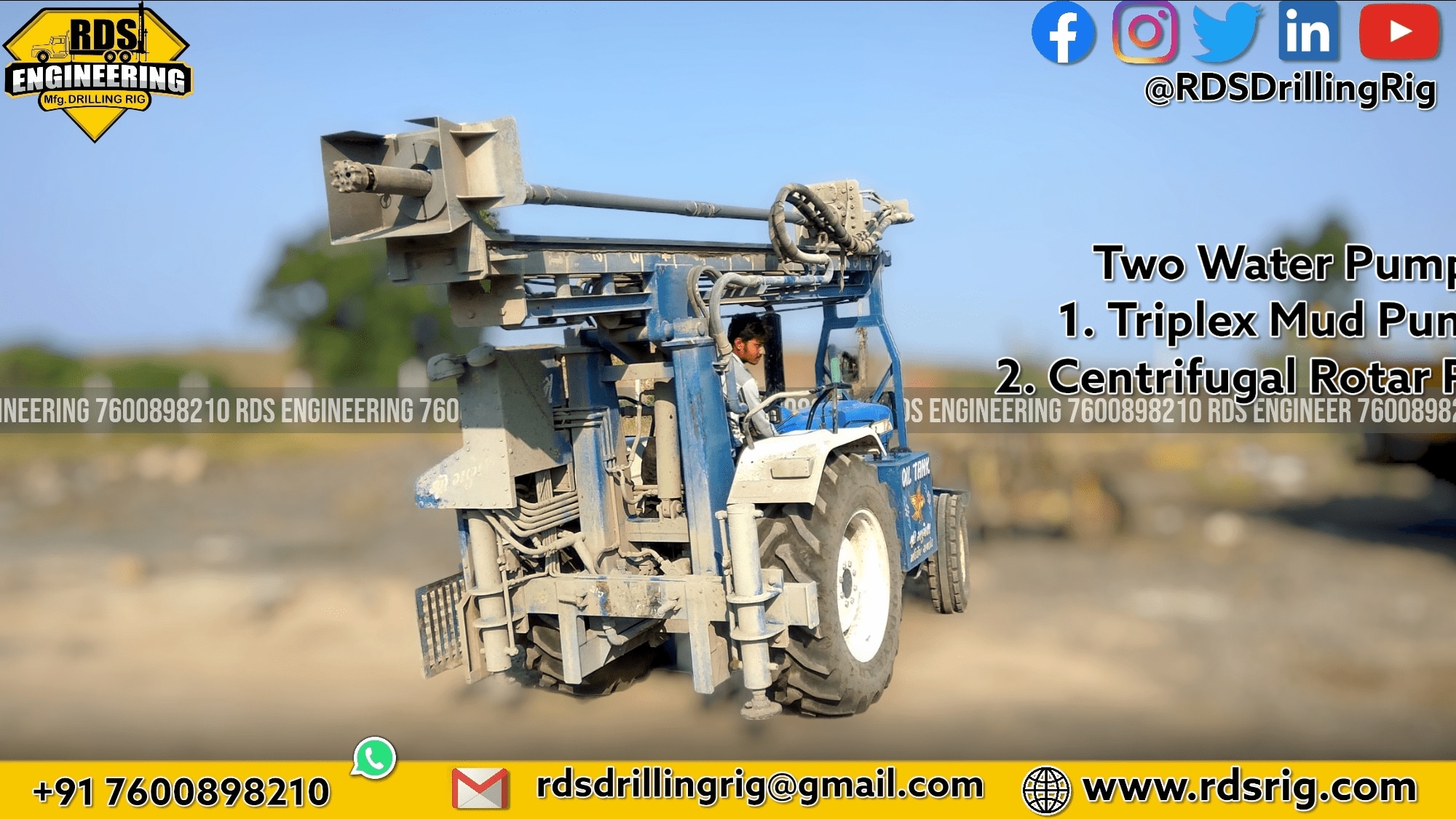 RDS-150 Tractor Mounted Rig image 6