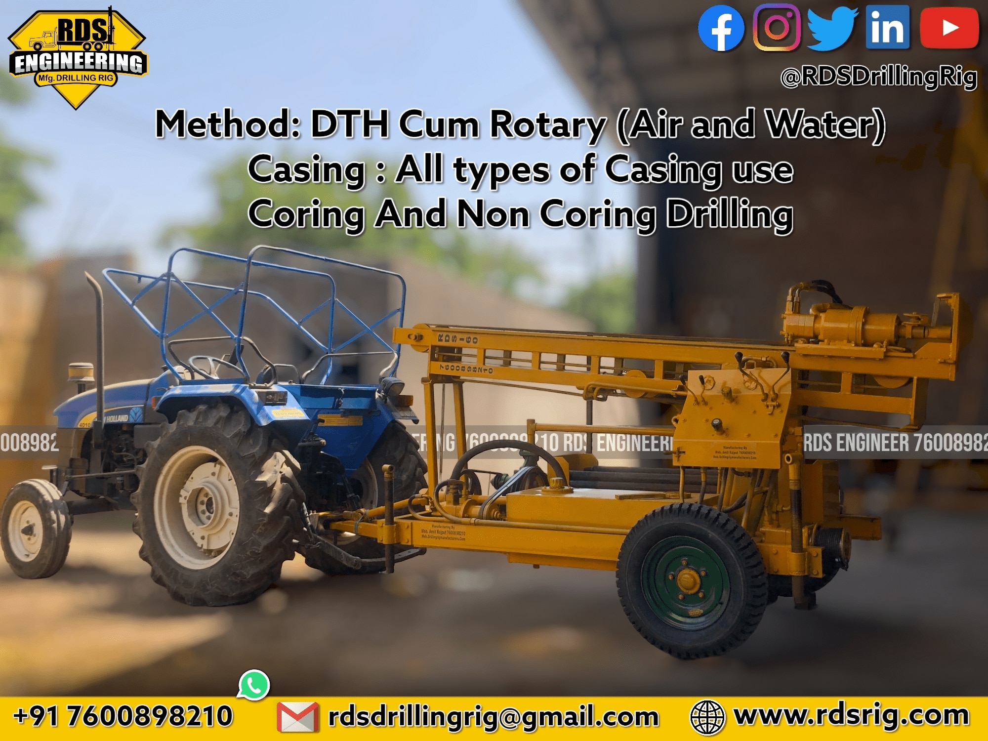 RDS-60 Mini Core Drilling Rig image 9