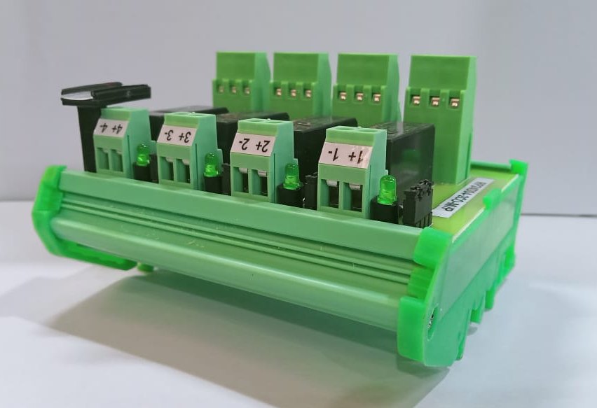 Relay Interfacing Module RP24D04-2CO-M/P image 2