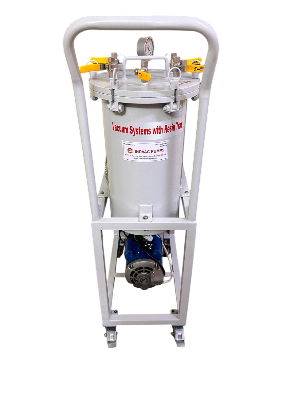Resin Trap with Vacuum Pump for Vacuum Bagging | Aerospace & Composite Manufacturing image 3