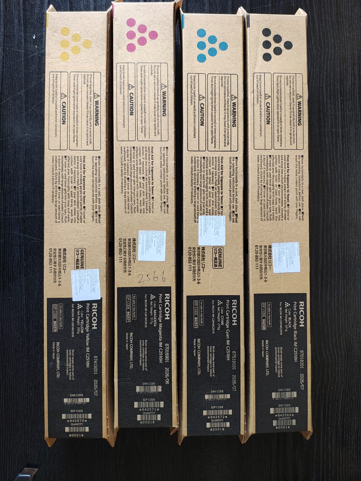Ricoh Toner Cartridge Magenta IM C2510H (842571) image 3