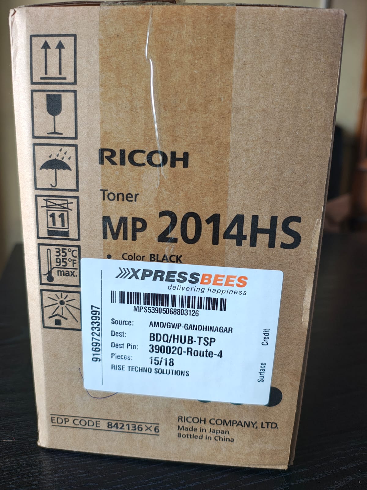 RICOH Toner MP2014HS Black ( 842136) image 5