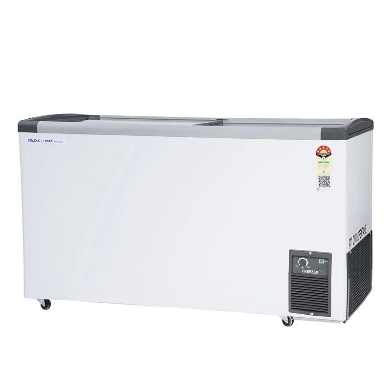 Voltas Flat Glass Top Freezer GT440GA5-PL-W-G3 - 326 Liters, 5 Star image 3