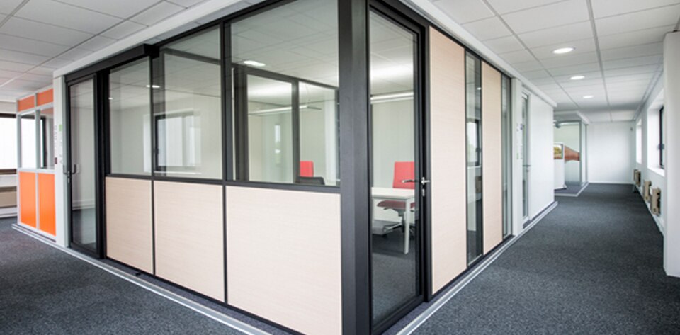 Aluminium Partition Services for Homes & Offices image 4