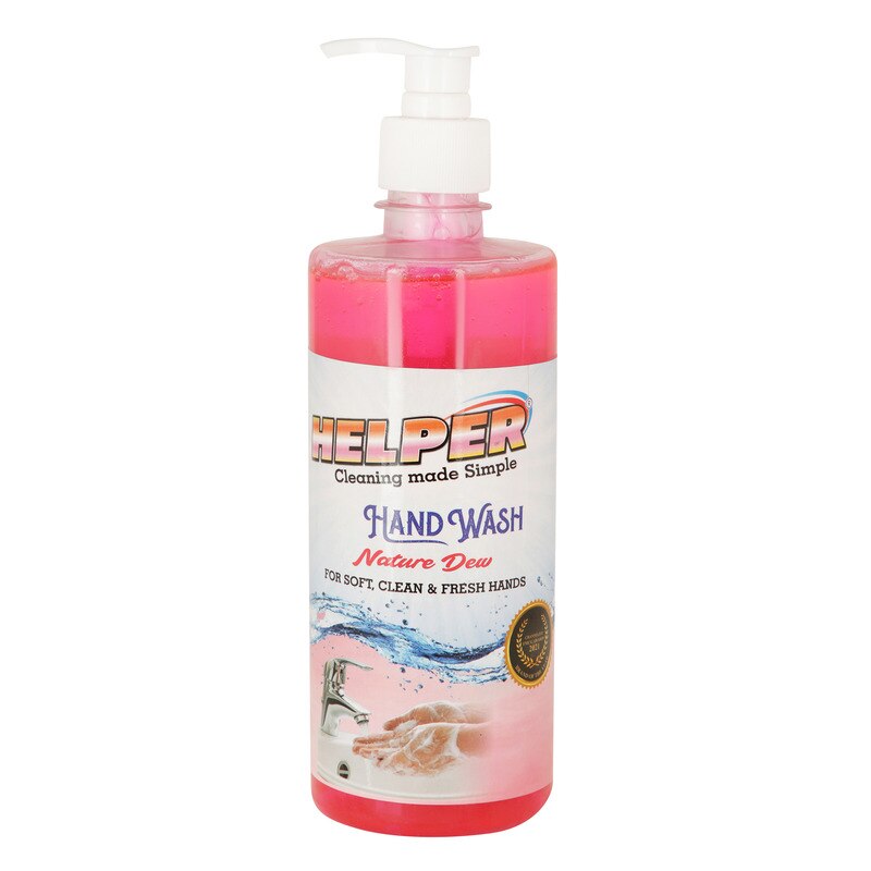 Helper Hand Wash Liquid With Pump 500ml. image 3