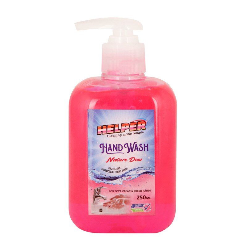 Helper Hand Wash Liquid With Pump 250ml. image 3