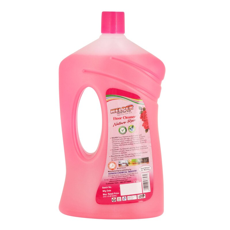 Floor & Surface Cleaner, Nature Rose -1000ml. Bottle image 2