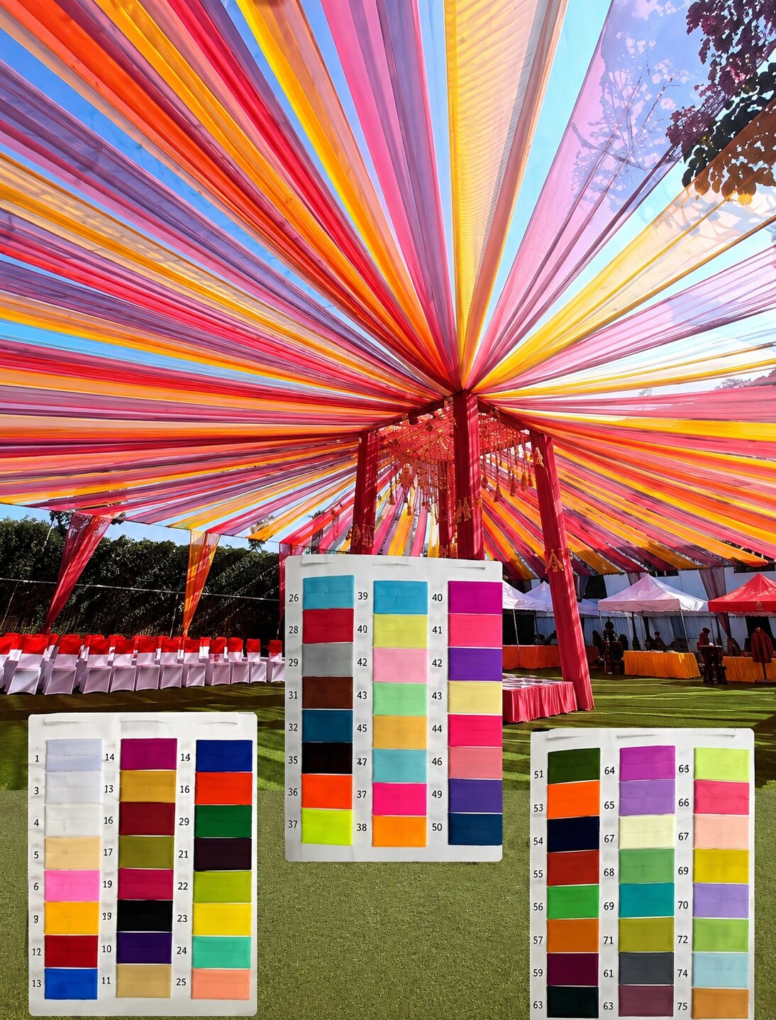 Rotto Wedding Tent Fabric image 2