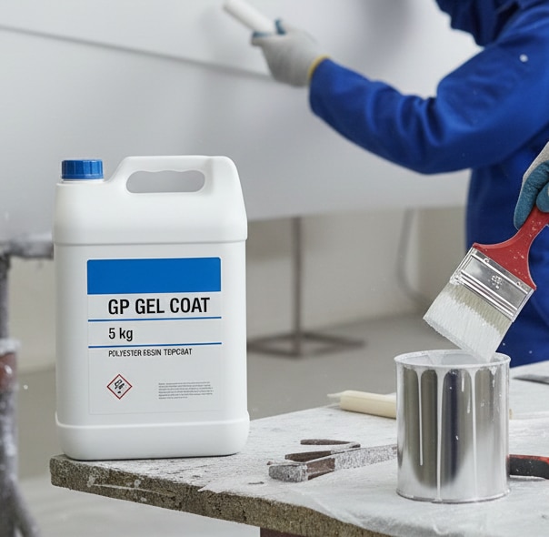 GP Gelcoat Resin – High Gloss White Polyester Gel Coat for FRP & Fiberglass image 2