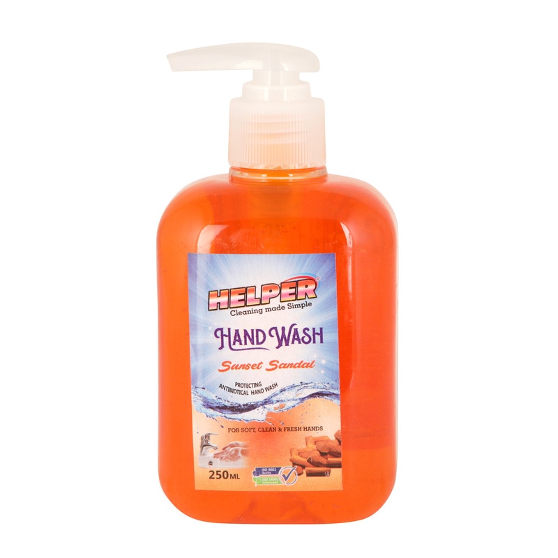 Hand Wash Liquid With Pump, Sunset Sandal -250ml. Bottle image 2