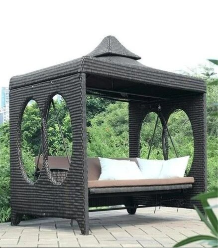 Wicker Outdoor Gazebo image 2