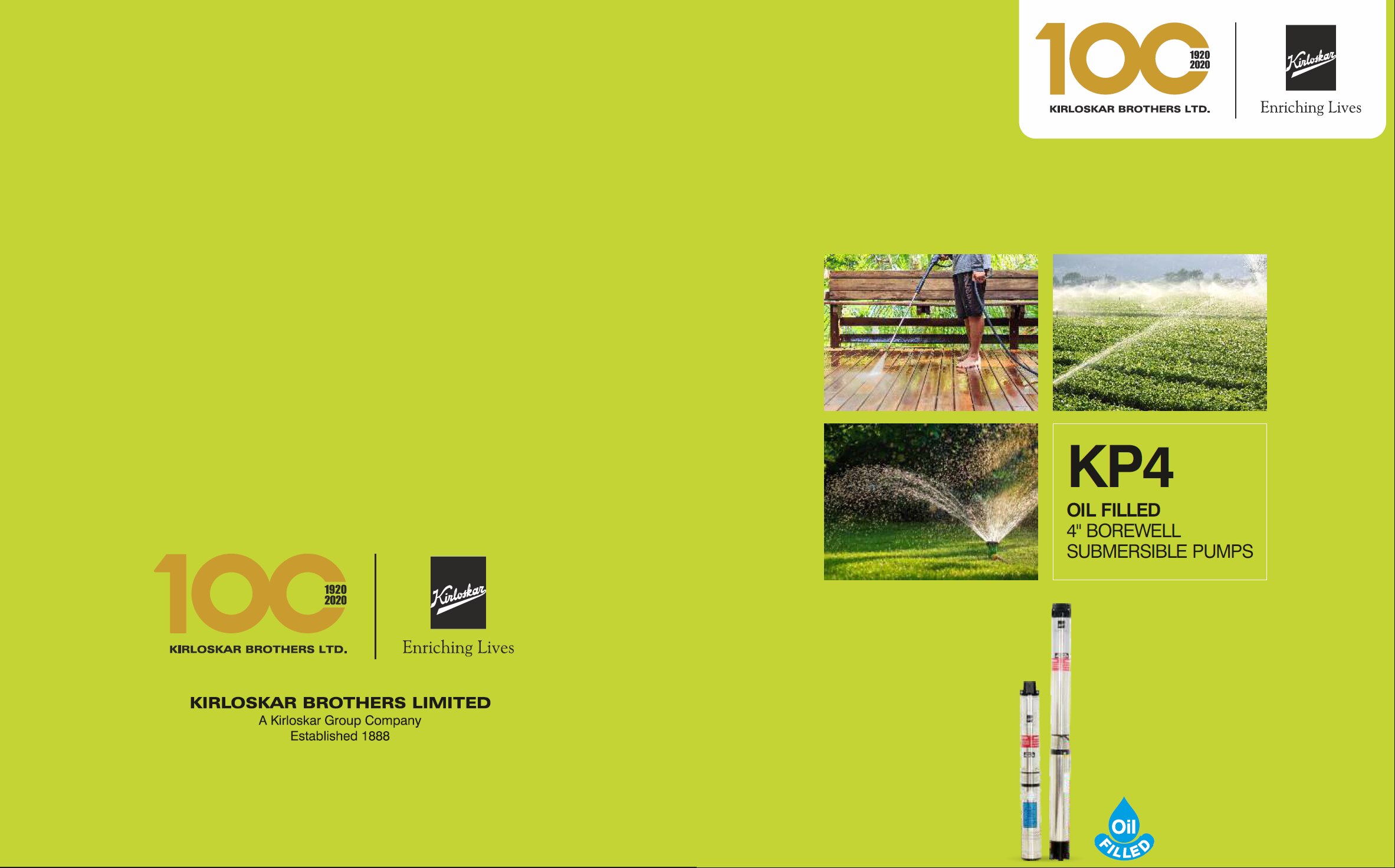 Borewell Oilfilled Submersible Pumps by Kirloskar image 3