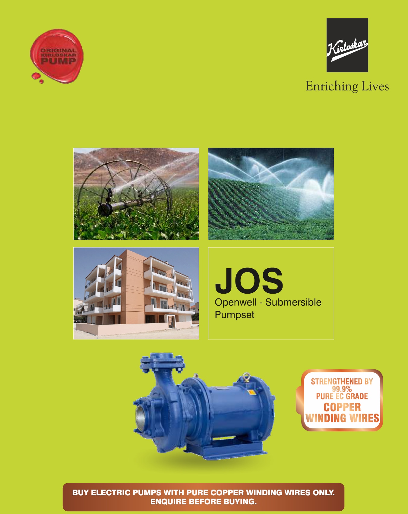 Agriculture Openwell Submersible Pumps by Kirloskar image 4