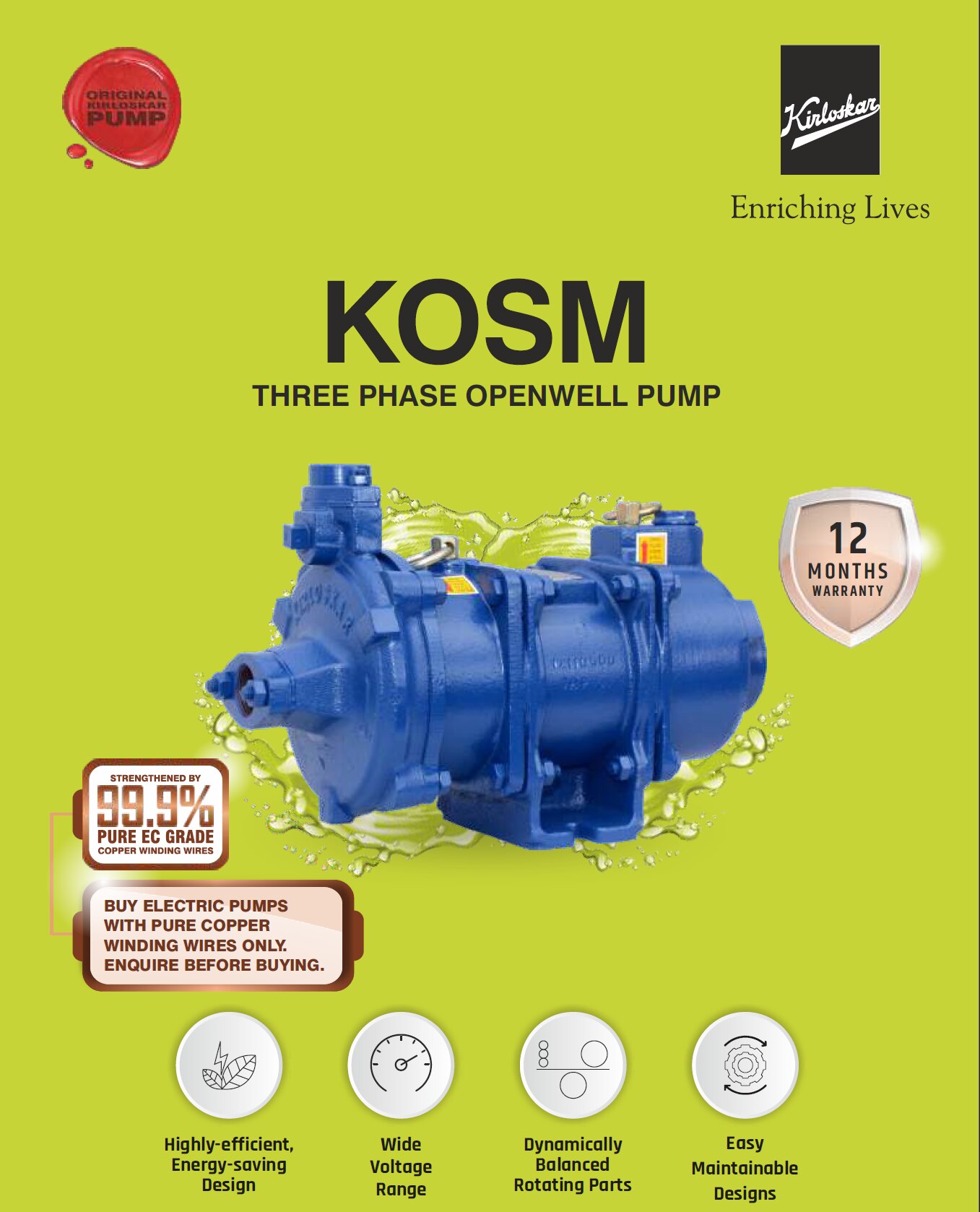 Openwell Submersible Pumps BY KIRLOSKAR image 7