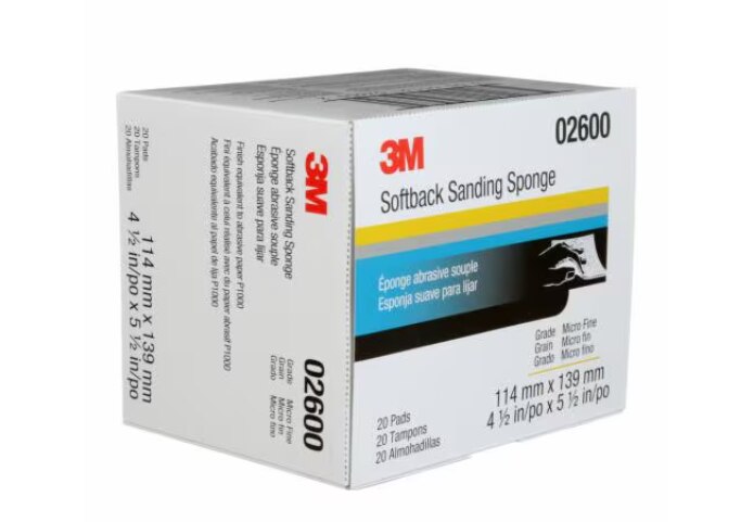 PN02600 SOFTBACK SANDING SPONGE MICROFINE image 2