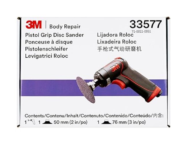 Pistol Grip Sander (includes 2“ & 3” Back-Up Pads) image 4