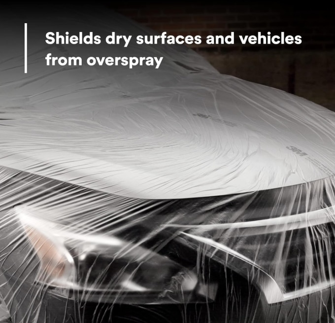 Paintable Overspray Protective Sheeting 16' X 350' image 2