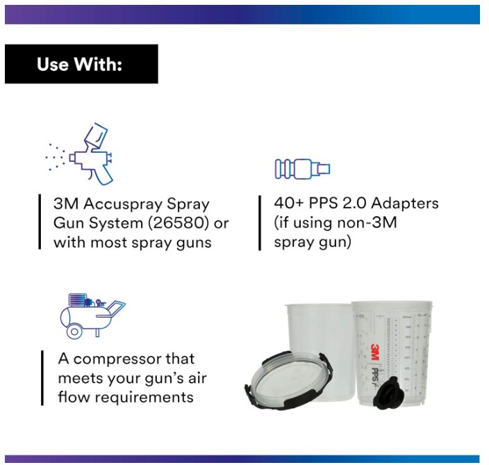 Series 2.0 PPS Lid & Liner Kit 125u - 650mL includes 1 Hard Cup image 3