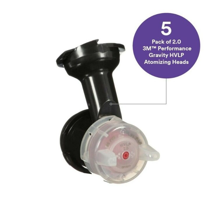 PSG Gravity Nozzle -Red -2.0mm image 2