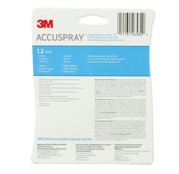 Accuspray ONE Nozzle - Blue_v1 - 1.2mm(for Legacy PPS) image 2