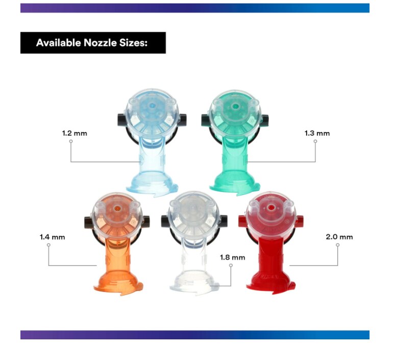 Accuspray ONE Nozzle - Red_v2 - 2.0mm(for Series 2.0 PPS) image 4