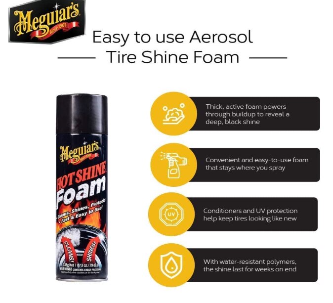 G13919 HOT SHINE TIRE FOAM image 5