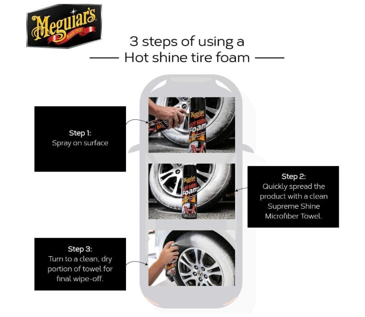 G13919 HOT SHINE TIRE FOAM image 7