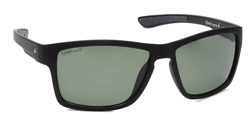 Fastrack Green Square Polarized Sunglasses - Men image 2