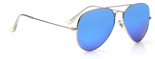 Tees By Fastrack Blue Aviator Sunglasses Unisex image 2