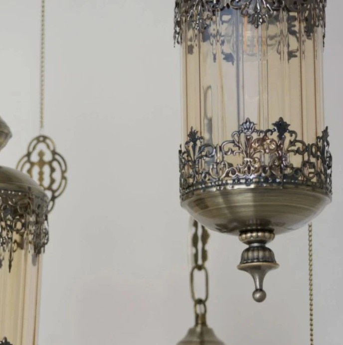 Set of 3 Moroccan Pendant Light image 3