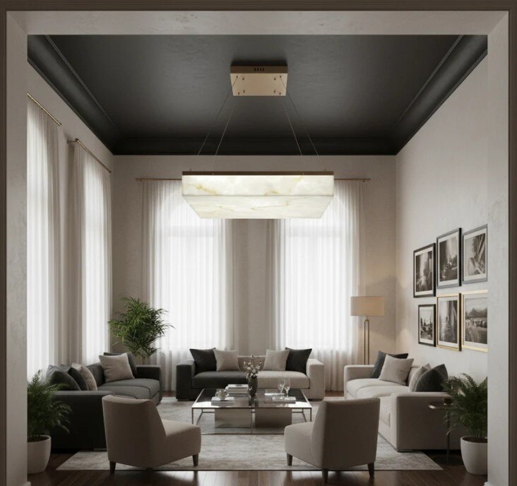 Alabaster Led Chandelier image 2