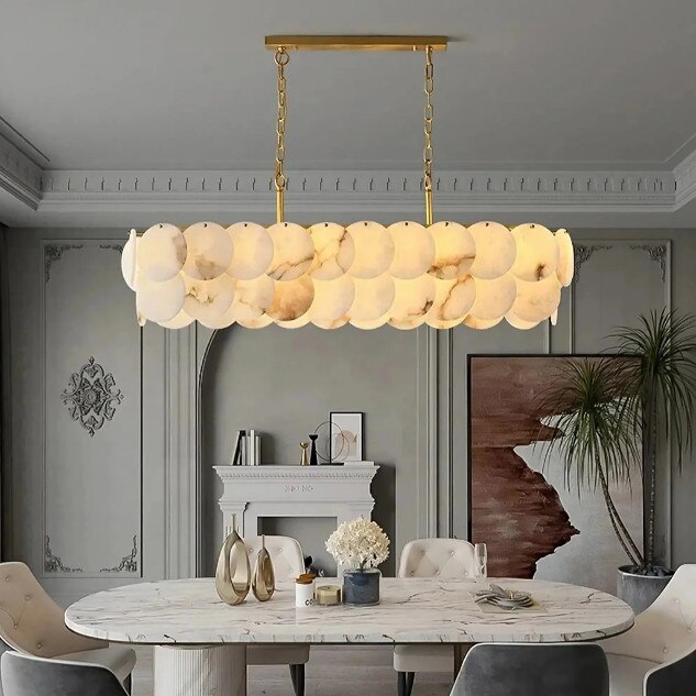 Moonshade Marble Chandelier image 2
