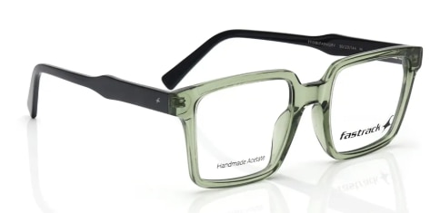 Fastrack Green Rectangle Unisex Eyeglasses image 2