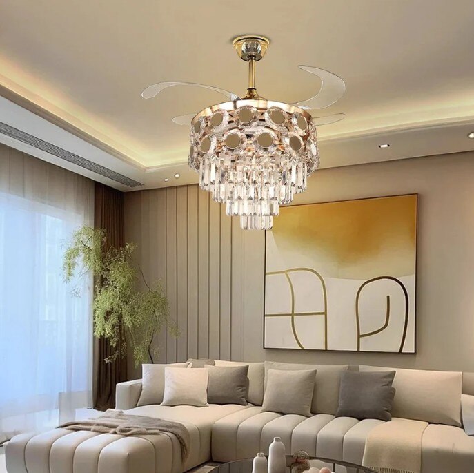 Chandelier Ceiling Fan image 3