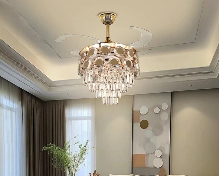 Chandelier Ceiling Fan image 4