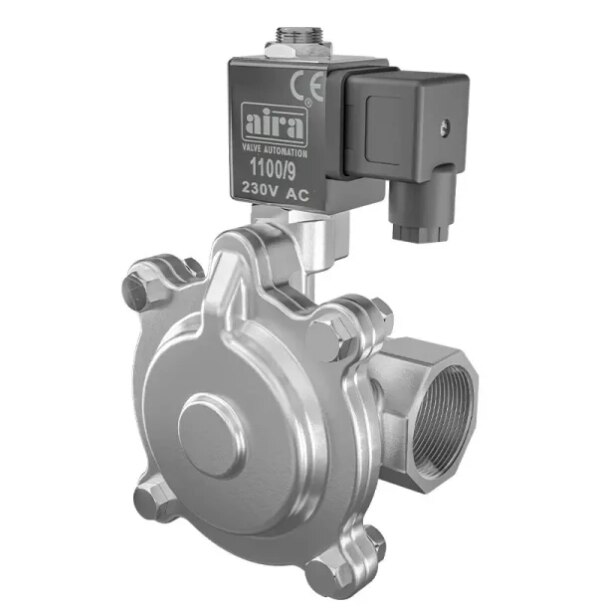 2-2 Way Pilot Operated Diaphragm Type Screwed Solenoid Valve image 2