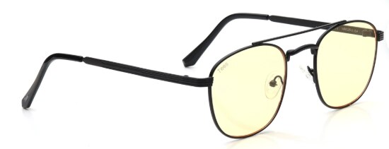 Tees By Fastrack Yellow Aviator Sunglasses - Unisex image 2