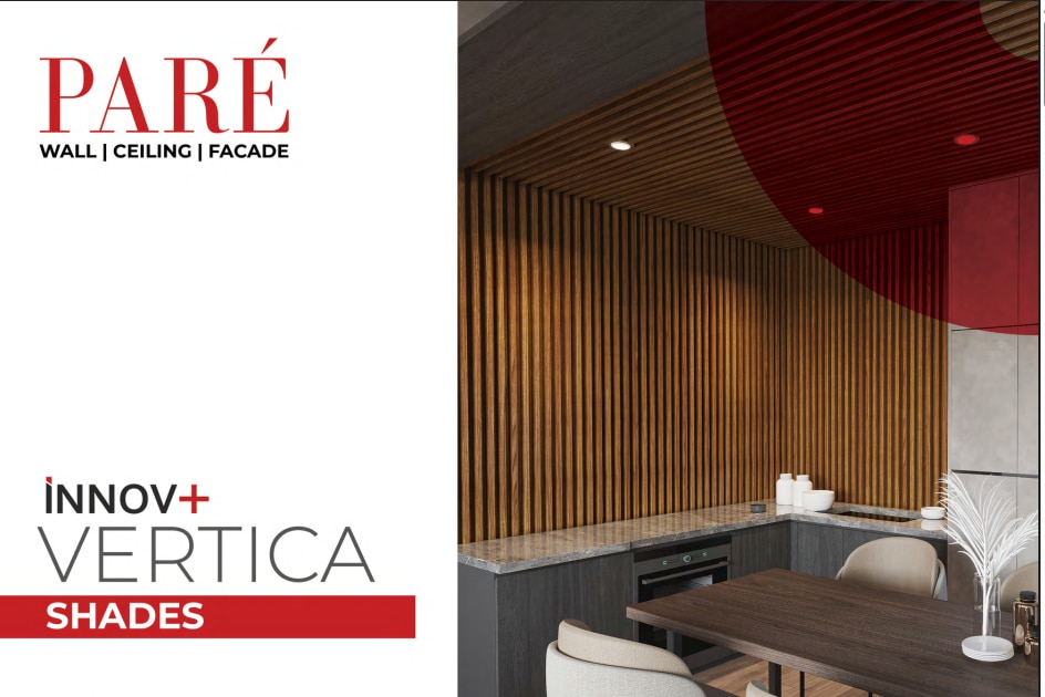 PARE VERTICA PANEL (MAHOGANY) - 10 Feet image 3