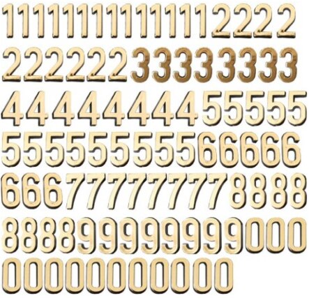 WHITE MAGNETIC LETTERS image 3