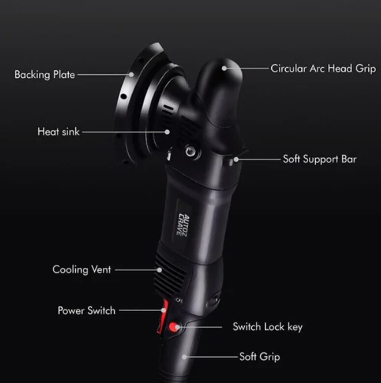 Dual Action Polisher 21mm By Autozcrave image 2