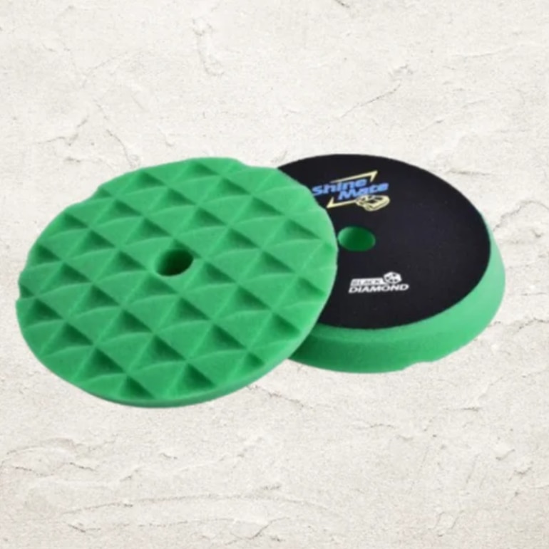 Heavy Cut 6 Inches Green Foam Pad image 2