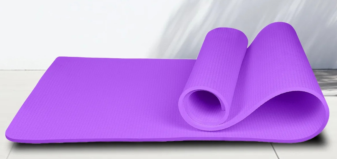 Value Yoga Mat 10MM - Assorted Colour image 4